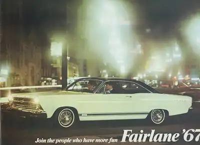 Ford Fairlane Prospekt 1967