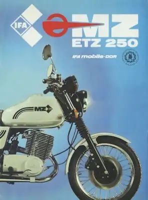 MZ ETZ 250 Prospekt 1981