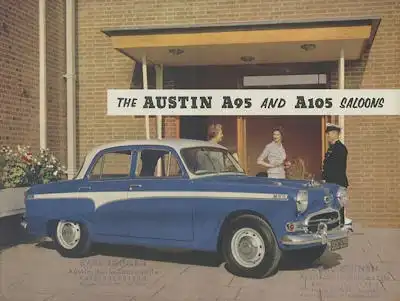 Austin A 95 / 105 Limousine Prospekt ca. 1958