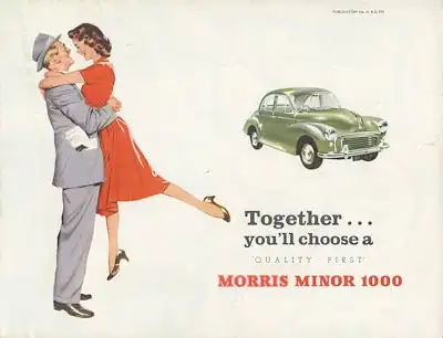 Morris Minor 1000 Prospekt 2.1959