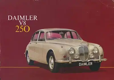 Daimler V 8 250 Prospekt 9.1967