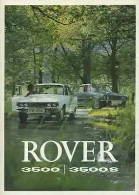 Rover 3500 / 3500 S Prospekt 11.1972