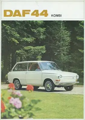 Daf 44 Kombi Prospekt 1.1968