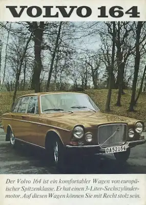 Volvo 164 Prospekt 8.1969