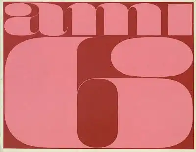 Citroen Ami 6 Prospekt 1.1966