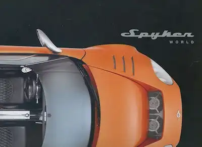 Spyker C 8 Spyder Laviolette SWB Prospekt 2001-2009