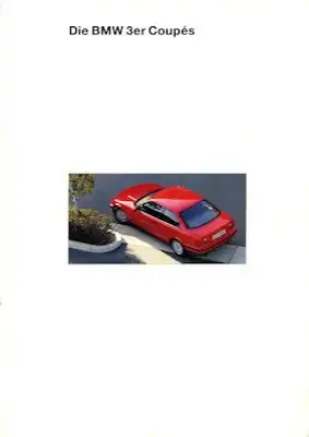BMW 3er Coupés Prospekt 1993