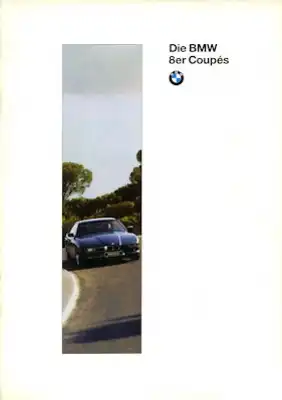 BMW 8er Coupés Prospekt 1995