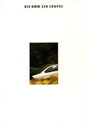 BMW 3er Coupés Prospekt 1993