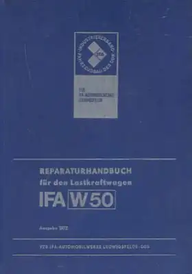IFA W 50 Reparaturanleitung 1972