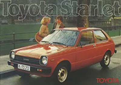 Toyota Starlet Prospekt 4.1978