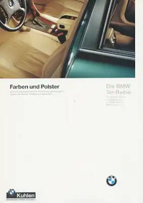 BMW 7er Farben 1997