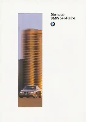 BMW 5er Prospekt 1996
