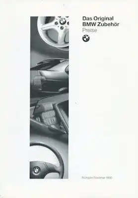 BMW Zubehör Preisliste 3.1995