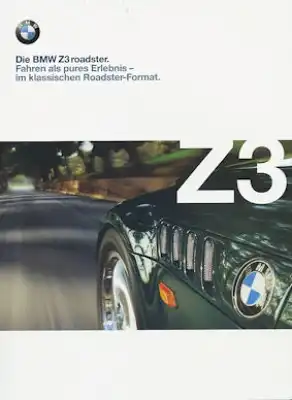 BMW Z 3 Roadster Prospekt 1999