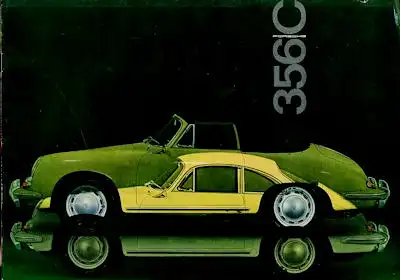 Porsche 356 C Prospekt 3.1964