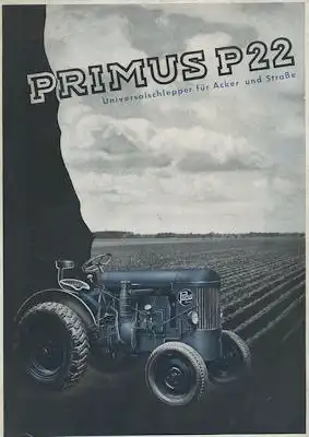 Primus P 22 Prospekt 1930er Jahre