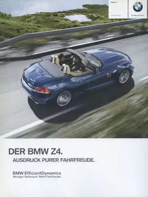 BMW Z 4 Prospekt 2012