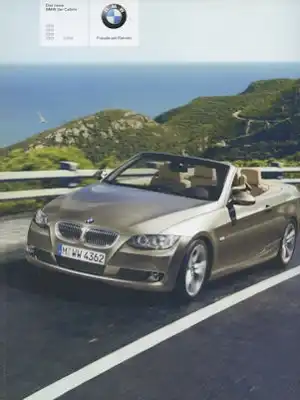 BMW 3er Cabrio Prospekt 2007