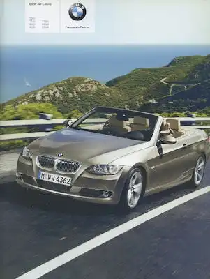 BMW 3er Cabrio Prospekt 2008