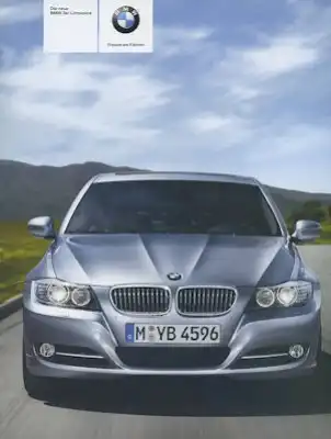 BMW 3er Limousine E 90 Prospekt 2009