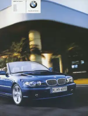 BMW 3er Cabrio Prospekt 2005