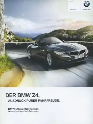 BMW Z 4 Prospekt 2014