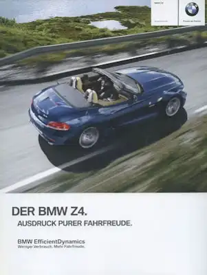 BMW Z 4 Prospekt 2012
