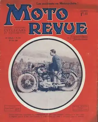 Moto Revue / Frankreich No. 276 23.6.1928
