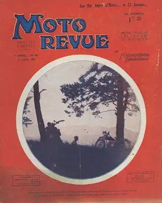 Moto Revue / Frankreich No. 305 12.1.1929