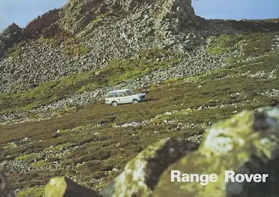Range Rover Prospekt 2.1979