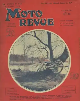 Moto Revue / Frankreich No. 685 25.4.1936