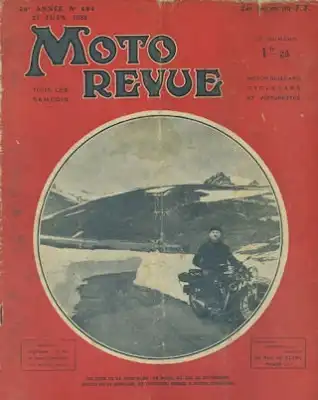 Moto Revue / Frankreich No. 694 27.6.1936