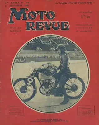 Moto Revue / Frankreich No. 705 12.9.1936