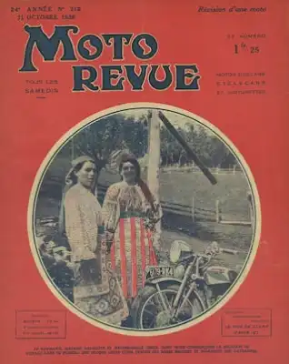 Moto Revue / Frankreich No. 712 31.10.1936