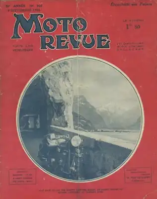 Moto Revue / Frankreich No. 809 9.9.1938
