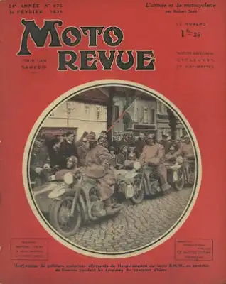 Moto Revue / Frankreich No. 675 15.2.1936