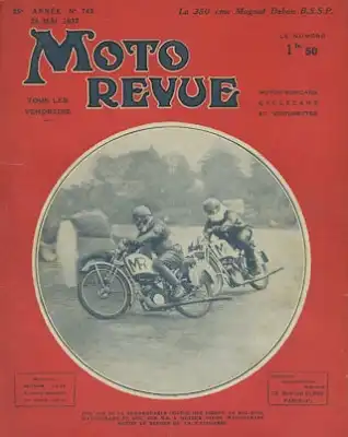 Moto Revue / Frankreich No. 742 28.5.1937
