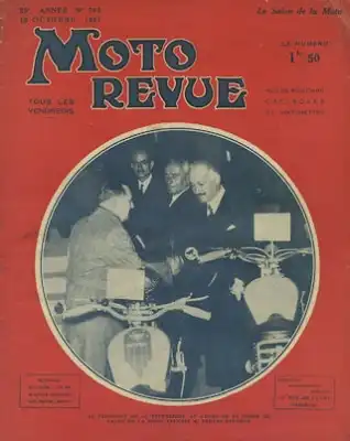 Moto Revue / Frankreich No. 762 15.10.1937