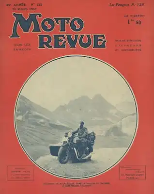 Moto Revue / Frankreich No. 732 20.3.1937