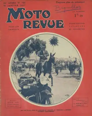 Moto Revue / Frankreich No. 725 30.1.1937
