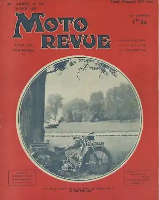 Moto Revue / Frankreich No. 745 18.6.1937