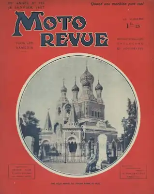 Moto Revue / Frankreich No. 723 16.1.1937