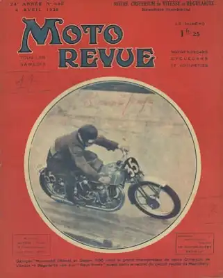 Moto Revue / Frankreich No. 682 4.4.1936