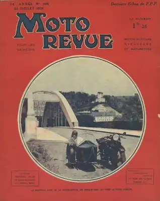 Moto Revue / Frankreich No. 698 25.7.1936