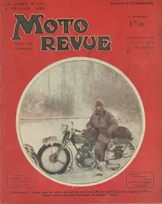 Moto Revue / Frankreich No. 674 8.2.1936