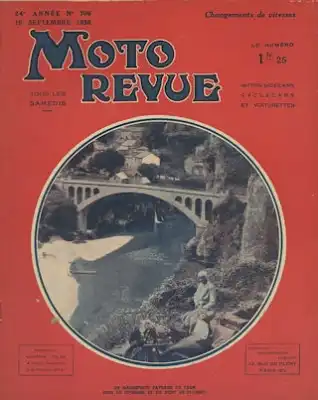 Moto Revue / Frankreich No. 706 19.9.1936