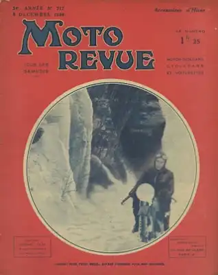 Moto Revue / Frankreich No. 717 5.12.1936