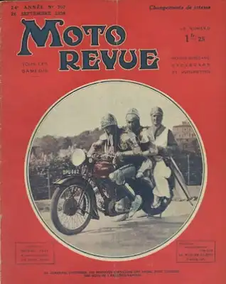 Moto Revue / Frankreich No. 707 26.9.1936