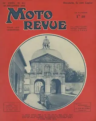 Moto Revue / Frankreich No. 811 23.9.1938